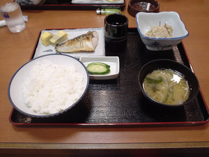 新潟駅で食べました